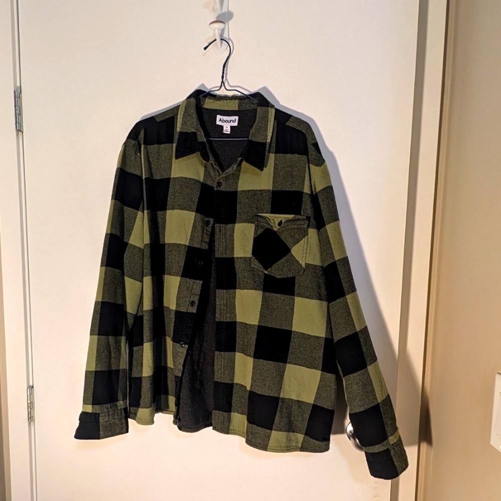 Abound flannel shacket. 2XL